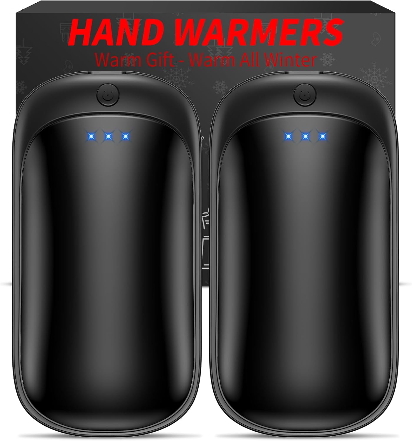 Pack Hand Warmers Rechargeable, Portable Electric Hand War