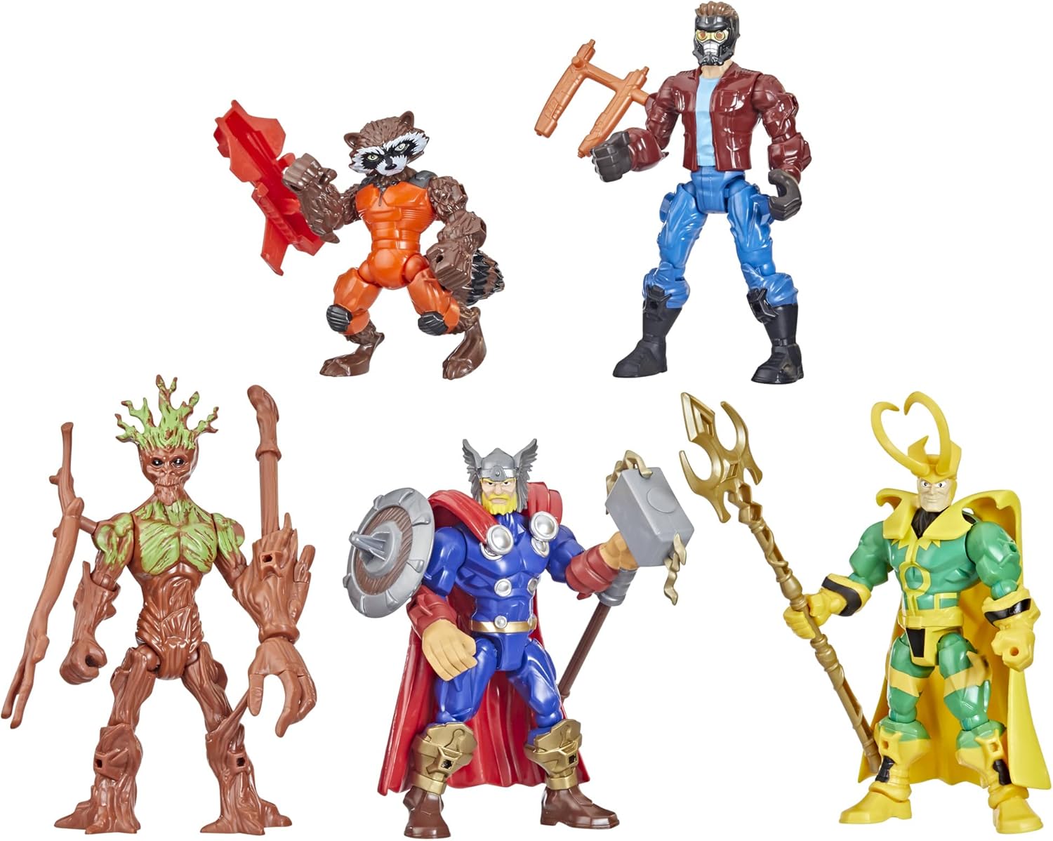 Marvel Super Hero Mashers Thor and Guardians of The Galaxy