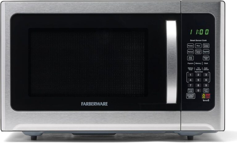 Farberware Countertop Microwave Watts, cu ft Smar