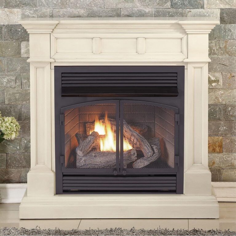 Duluth Forge Dual Fuel Ventless Gas Fireplace System with Ma