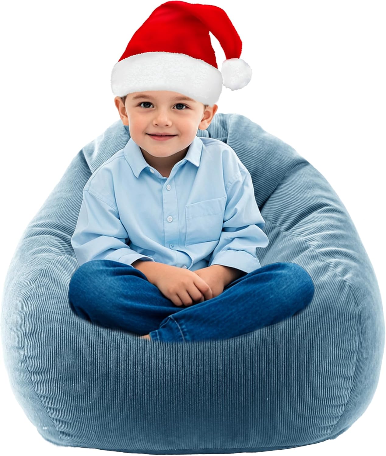 LPMOERA FT Bean Bag Chairs for Kids/Teens with Memory Foam