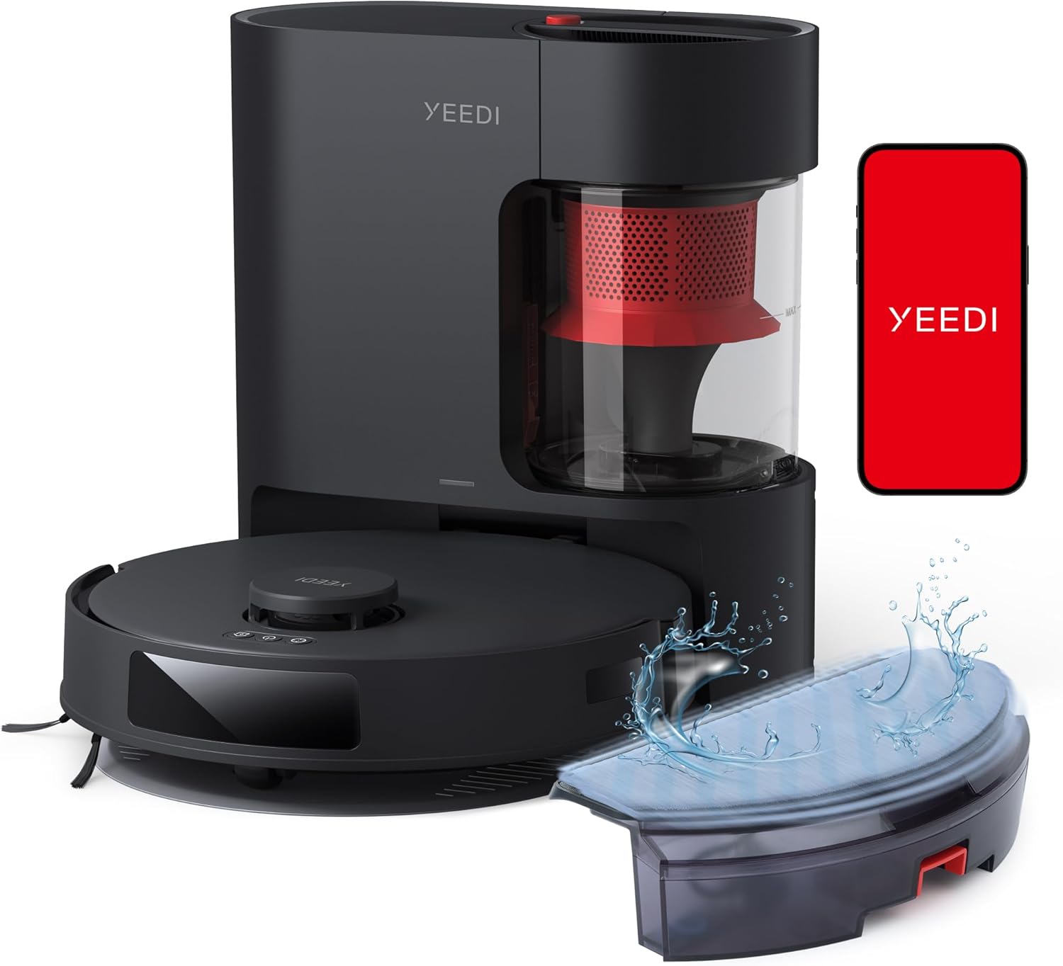 Yeedi C PRO Plus Robot Vacuum and Mop, Pa Strong