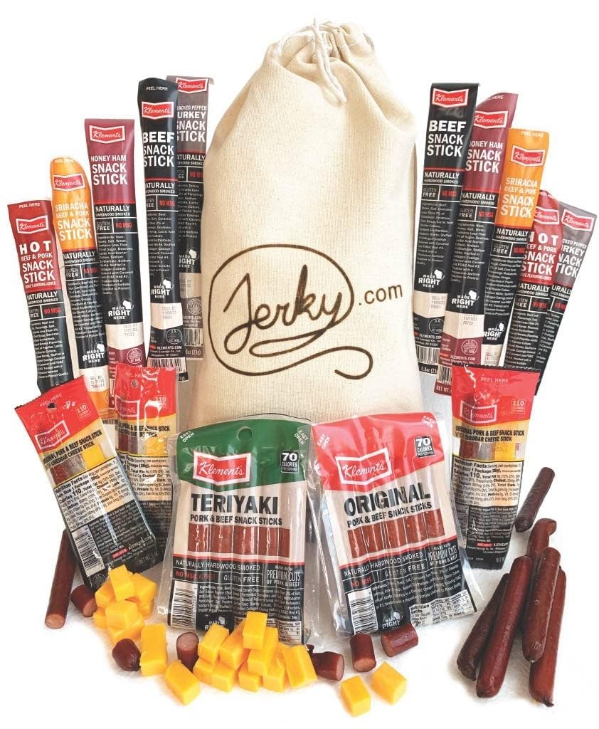 Jerky Gift Basket for Men pc Jerky Variety Pack