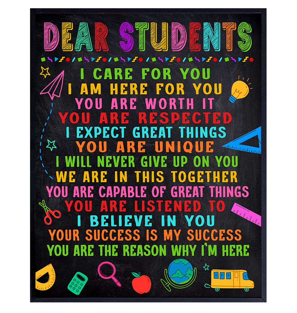 Classroom Decor Gift Teacher Supplies School Wall Decor