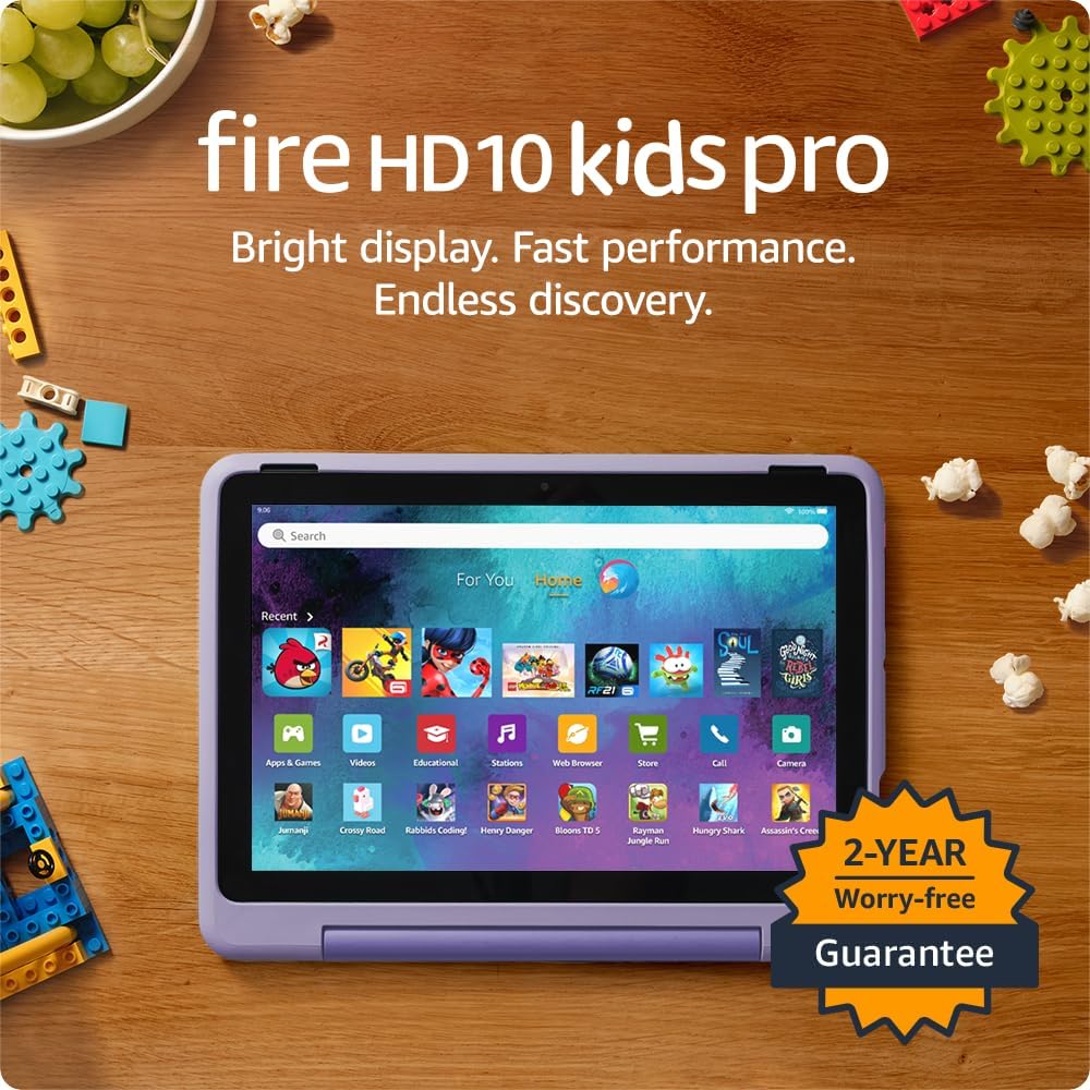 Amazon Fire HD Kids Pro tablet (newest model) ages