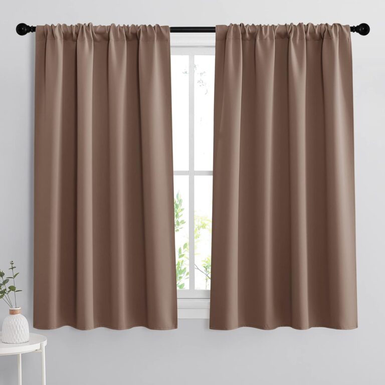 RYB HOME Blackout Curtains for Bedroom Heavy Duty Thermal