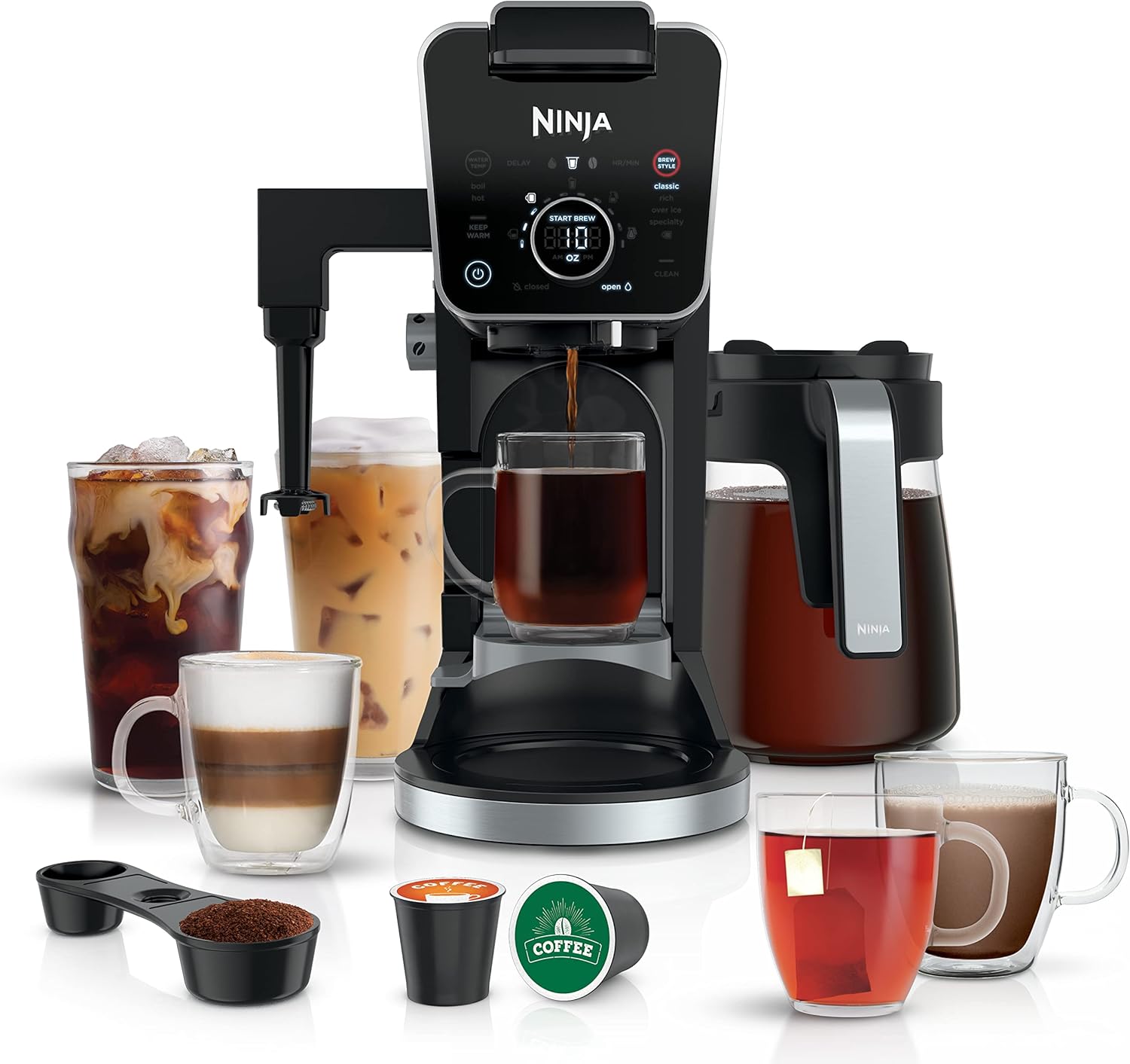 Ninja Drip Coffee Maker With K Cup Combo, DualBrew Pro