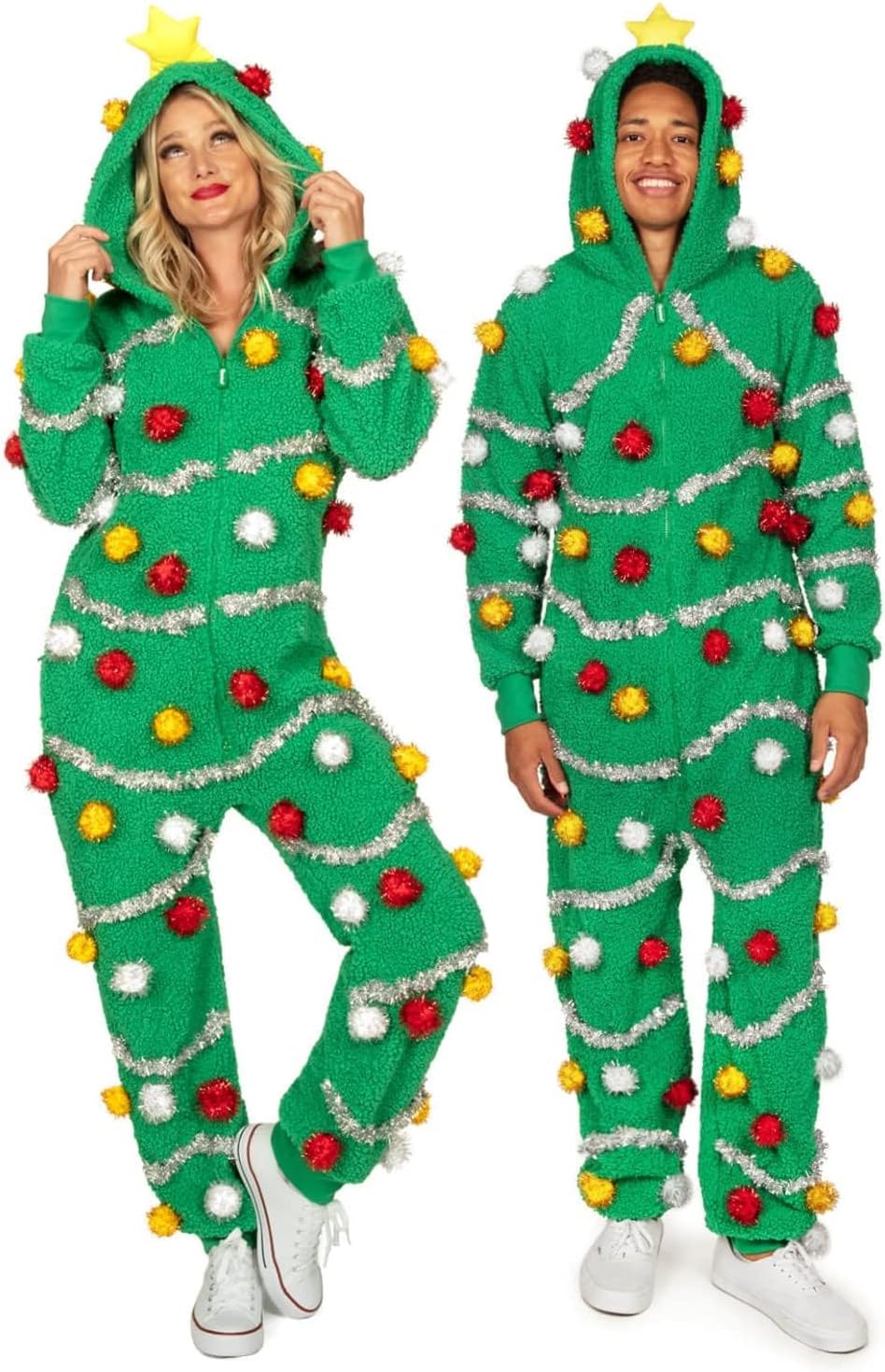 Tipsy Elves Unisex Adult Christmas Onesies Matching Holiday