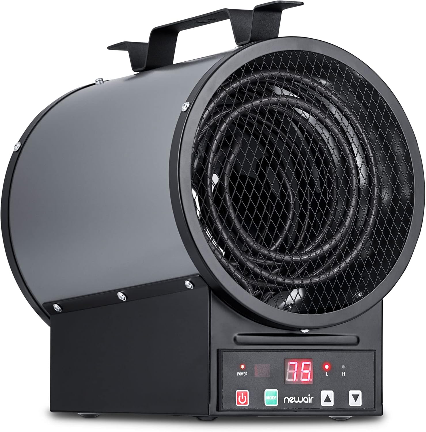 Newair Electric Garage Heater, Ceiling/Wall Mounted, Heats u