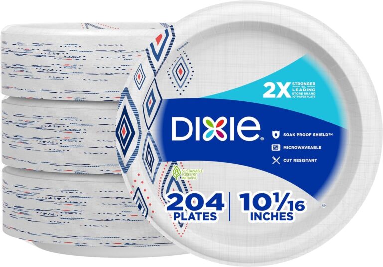 Dixie Large Paper Plates, Inch, Count, X Stronger,