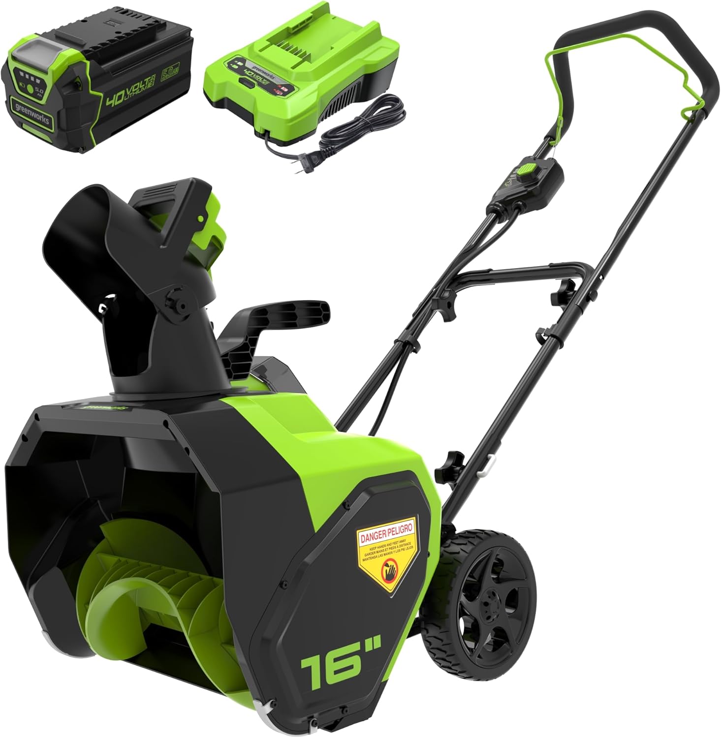 Greenworks V (+ Compatible Tools) ” Cordless Snow Blow