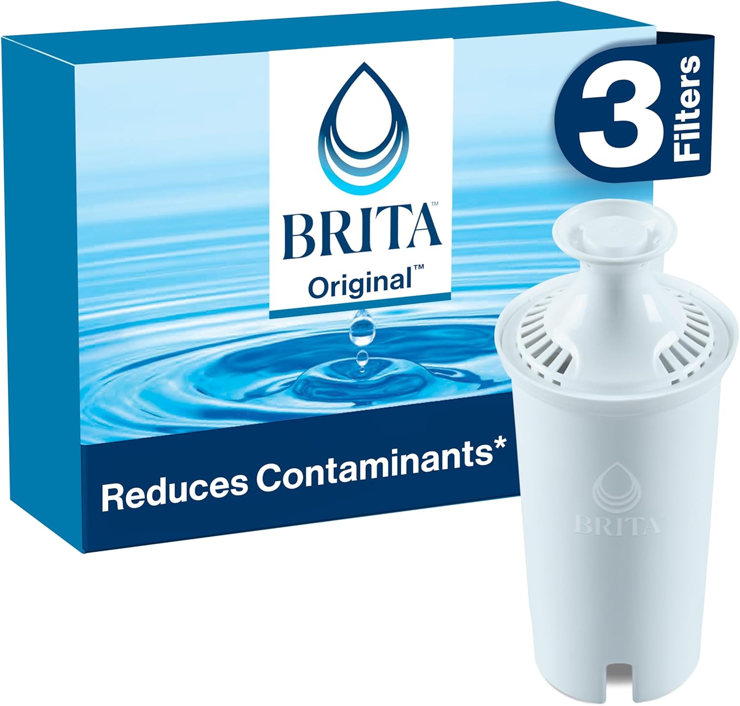 Brita Standard Water Filter for Pitchers and Dispensers, BPA