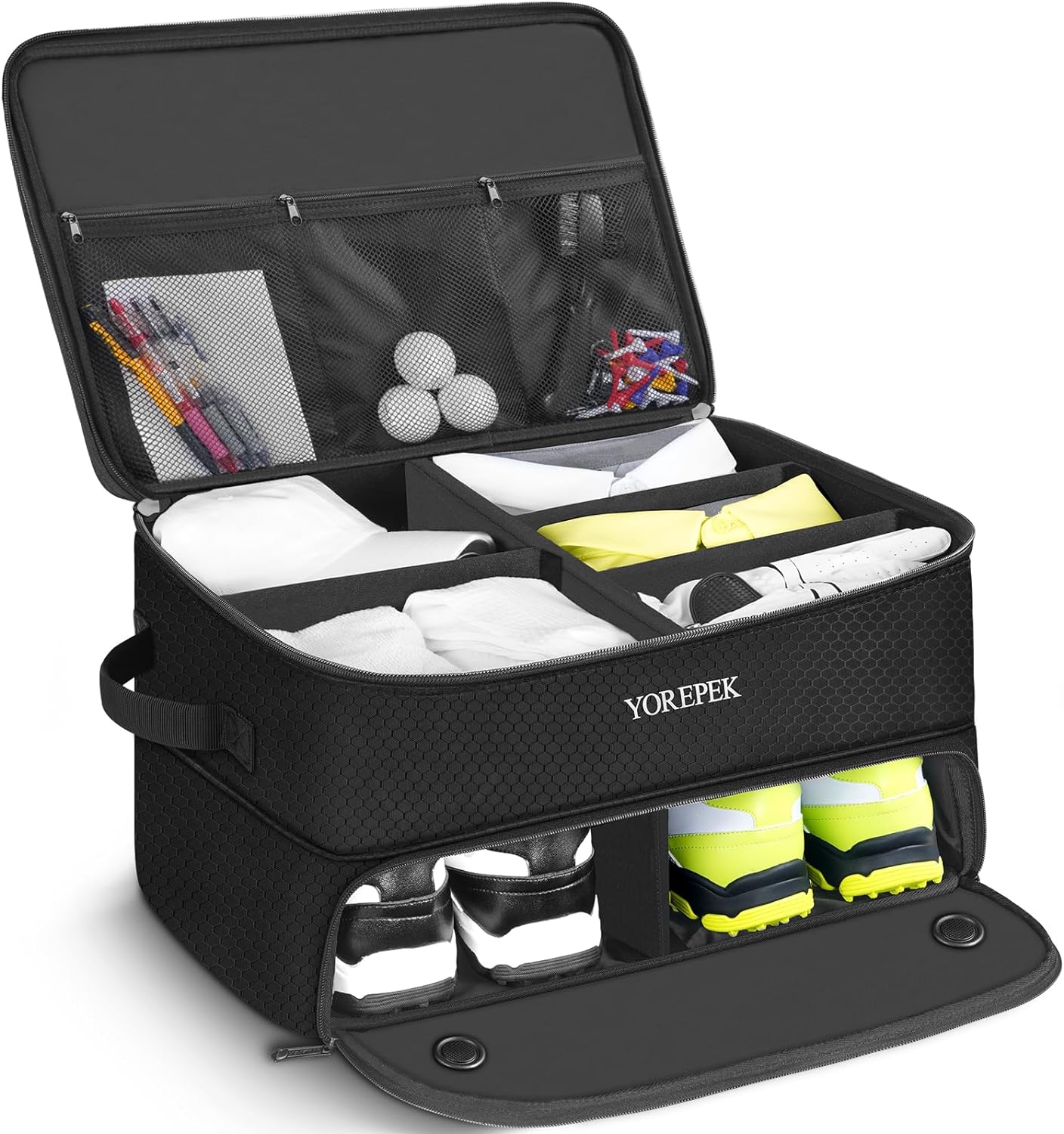 YOREPEK Layer Golf Trunk Organizer, Waterproof Car Golf Lo