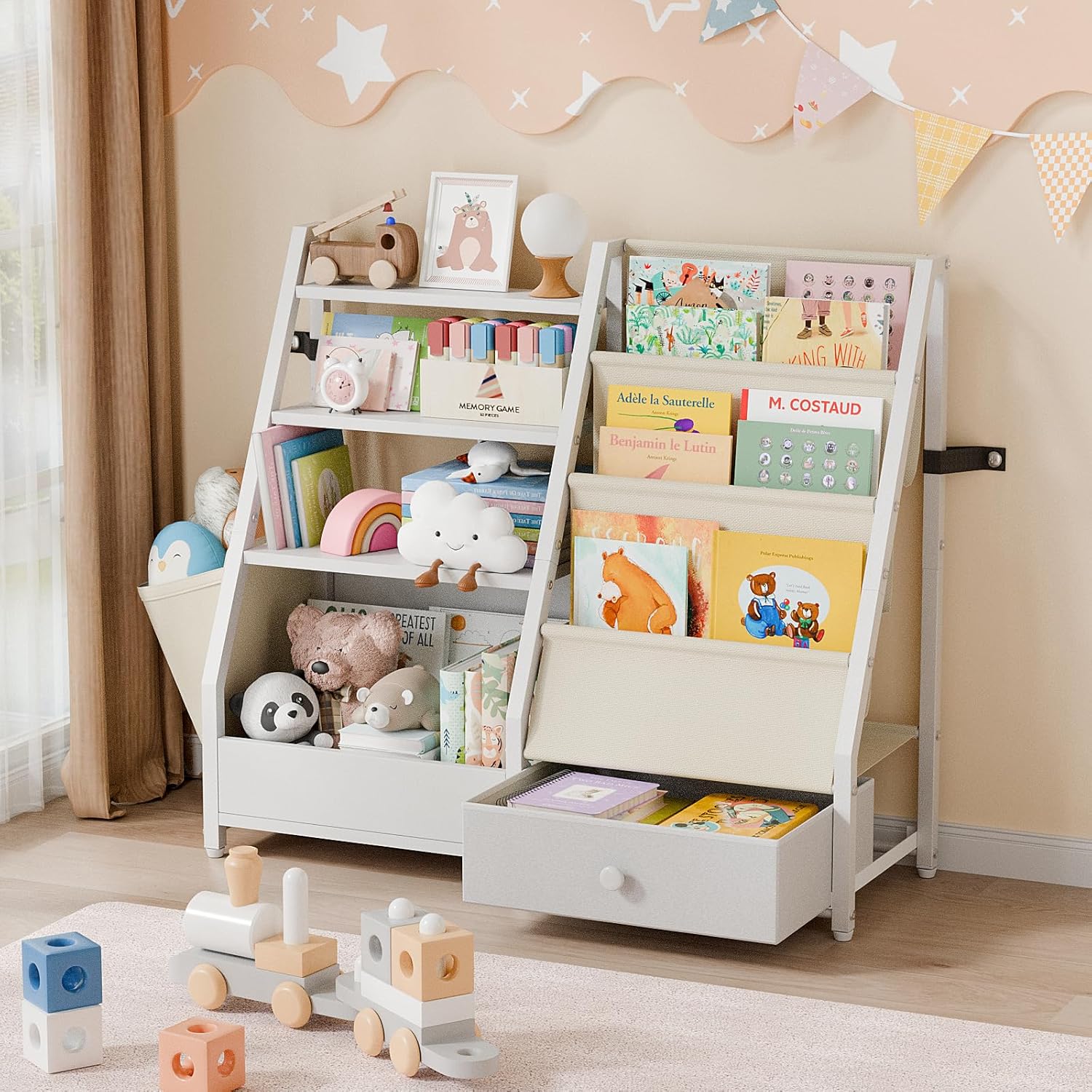 Kids Bookshelf and Toy Storage Kids Book Shelf for