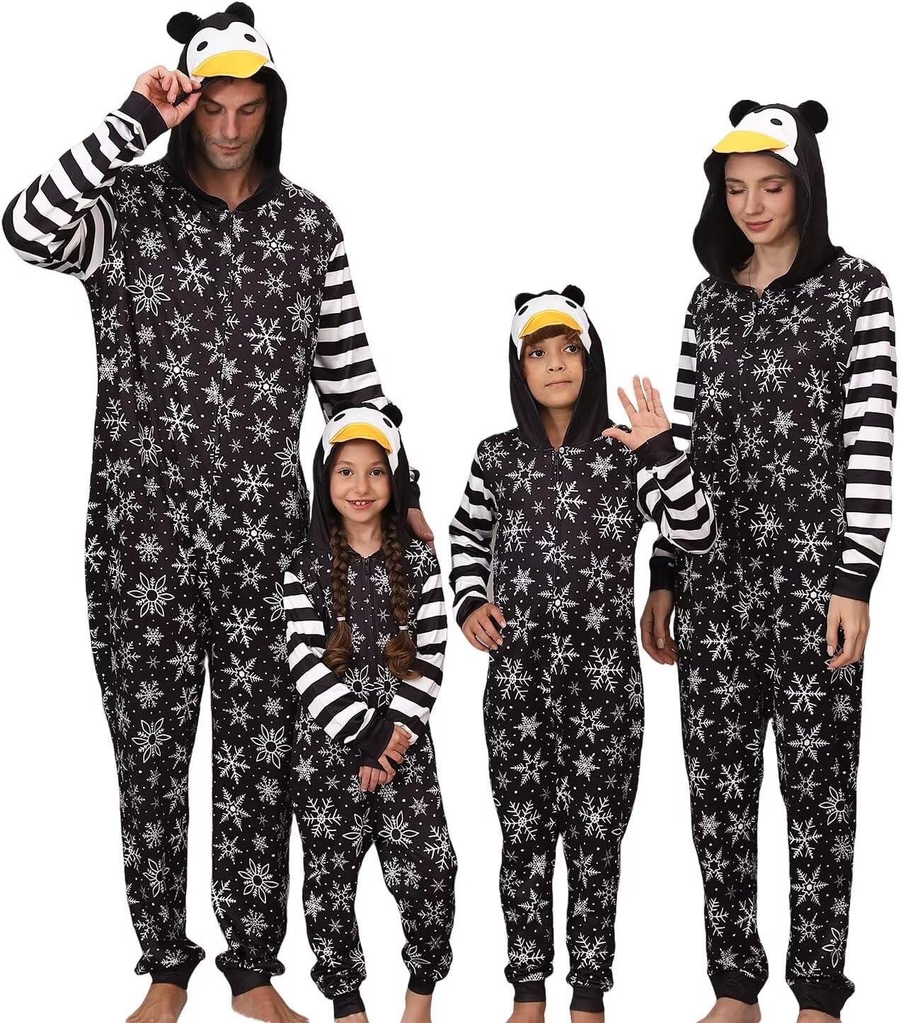 YEAXLUD Matching Womens Mens Christmas Pajamas for Family Co