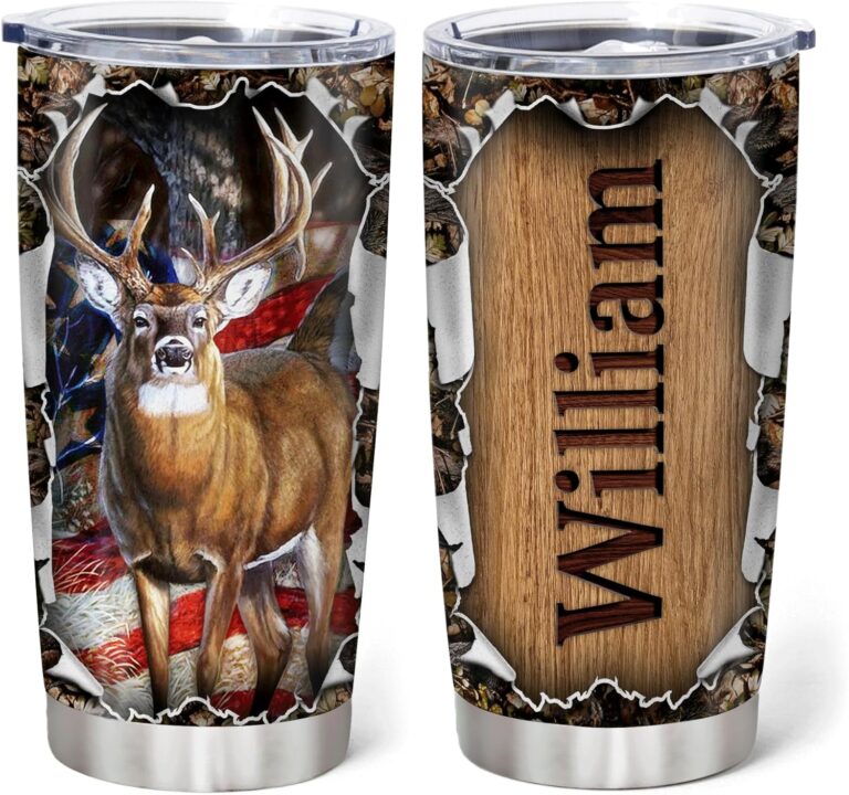 Hyturtle Personalized Hunting Gifts For Men Deer Hunting T