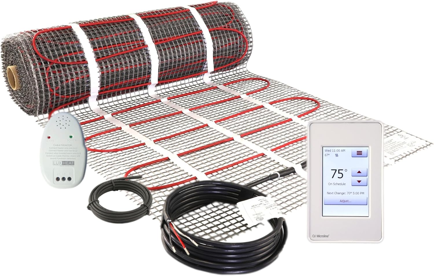 Sqft Mat Kit, v Electric Radiant Floor Heating System