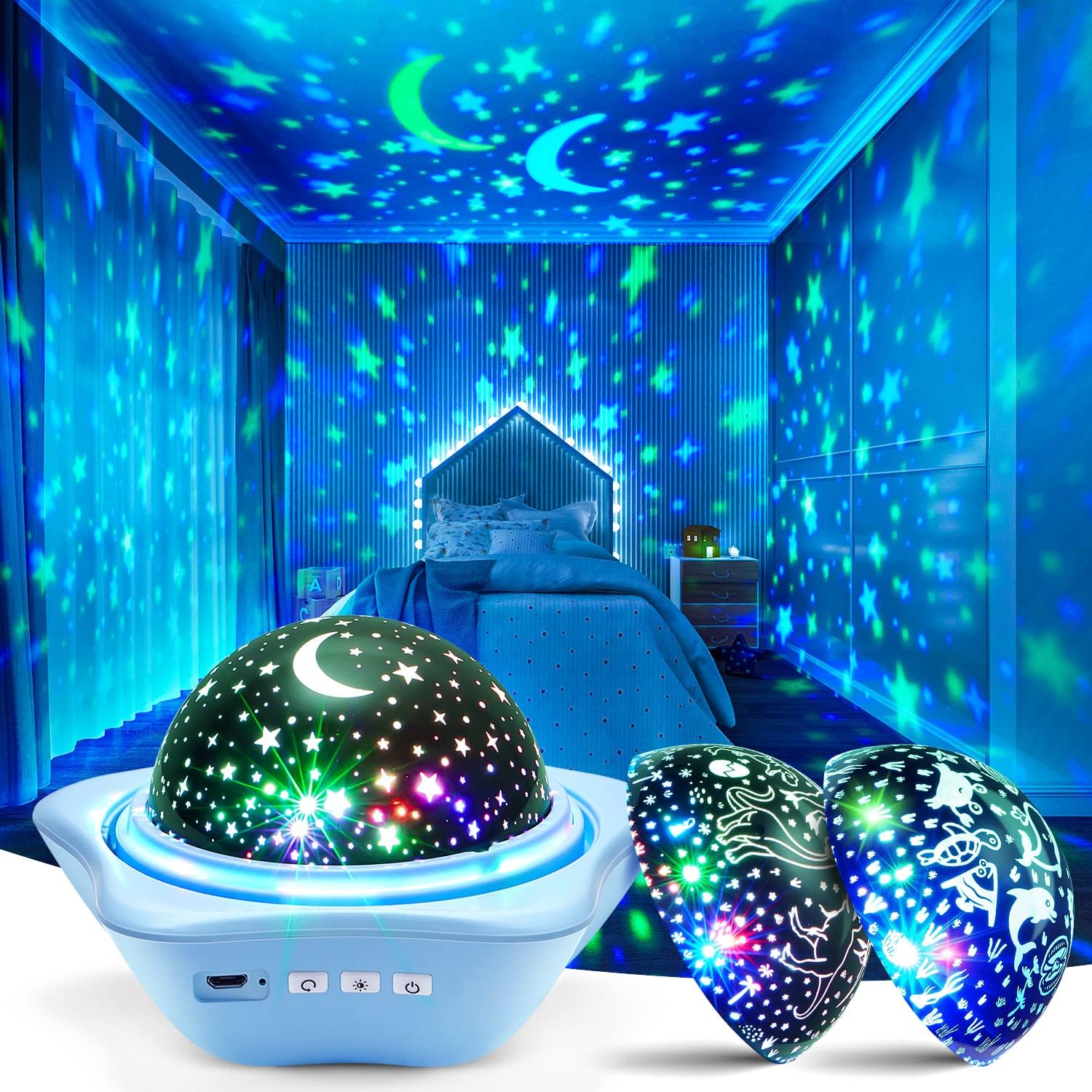 One Fire Night Light for Kids, Lighting Modes Star