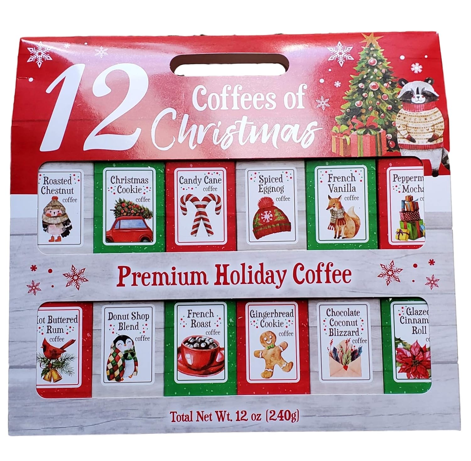 Gourmet Coffees of Christmas Holiday Gift Set