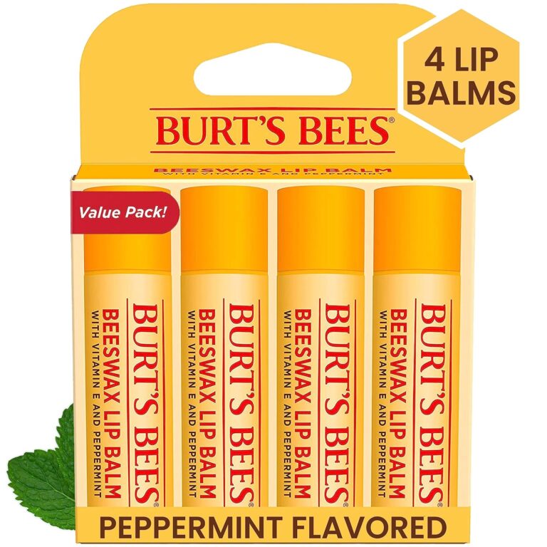 Burt's Bees Lip Balm Stocking Stuffers, Moisturizing Lip Car