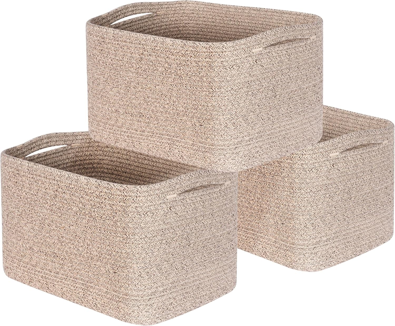 MINTWOOD Design Pack Storage Baskets for Shelves, Decorati