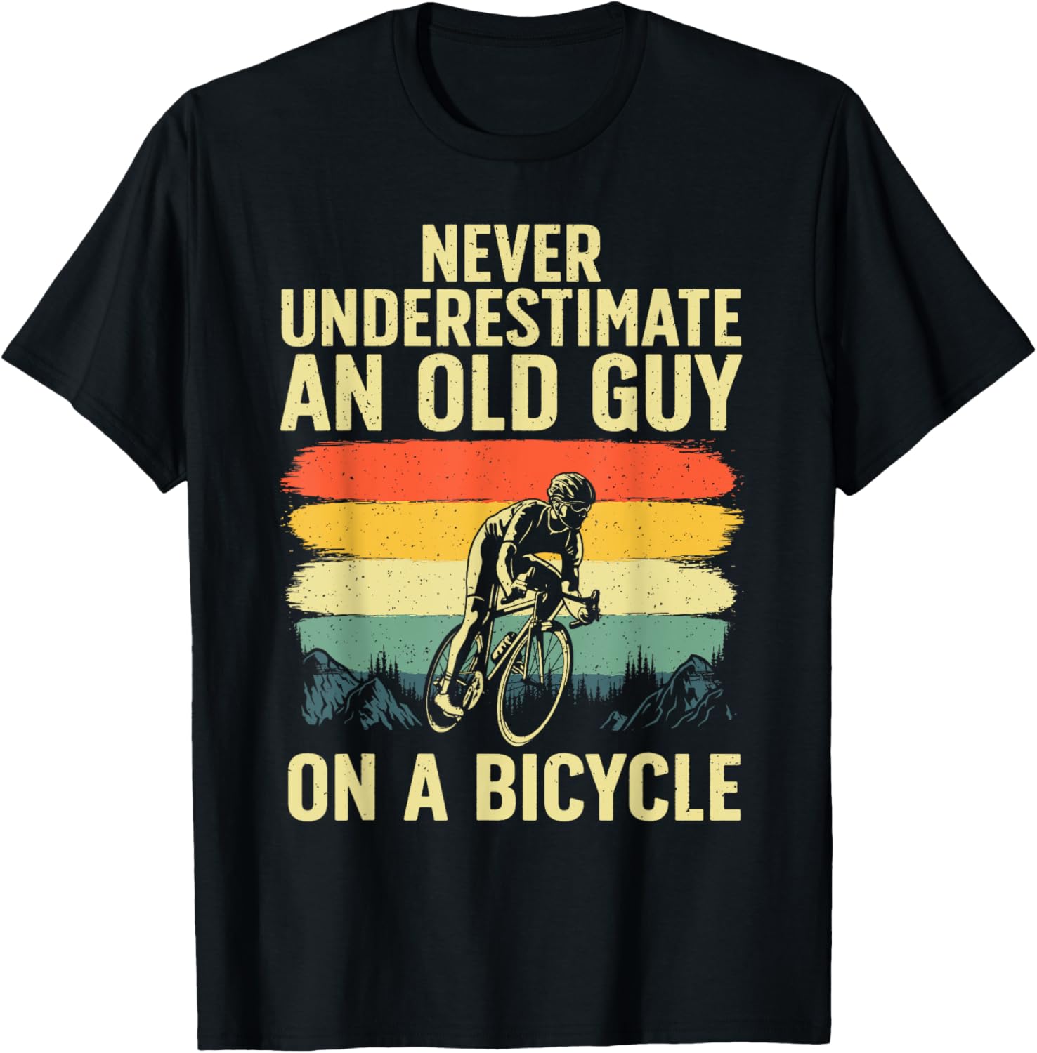 Cool Cycling Art For Men Grandpa Bicycle Riding Cycle Racing