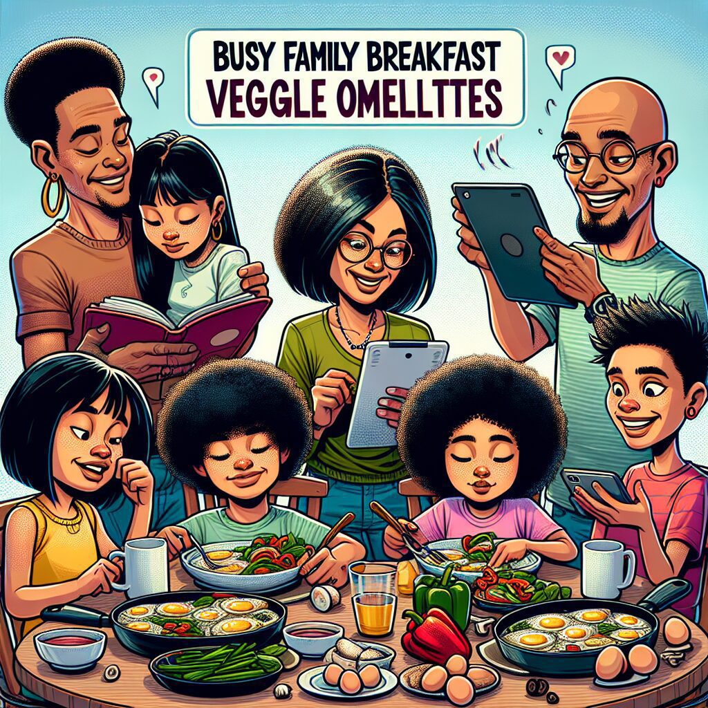 BUSY Family Breakfast Veggie Omelettes: A Wholesome Start to Your Day