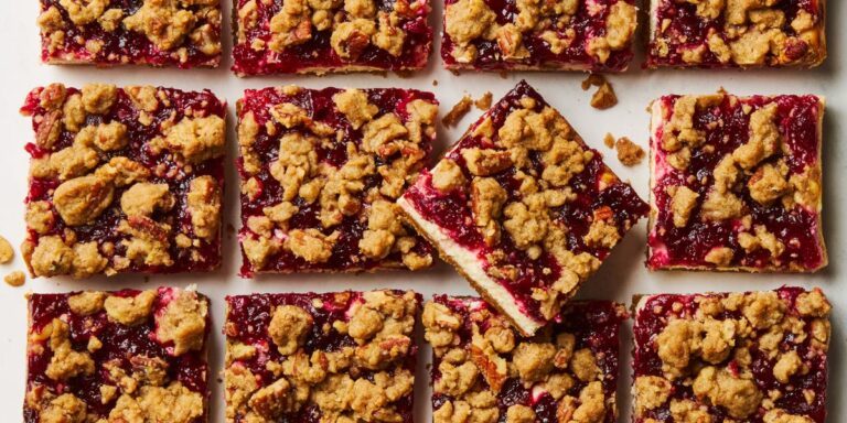 Best Cranberry Crumble Cheesecake Bars Recipe jpg