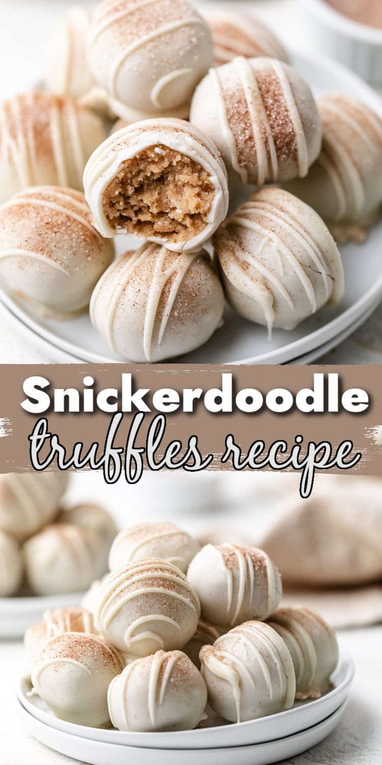 Best Snickerdoodle Truffles Recipe