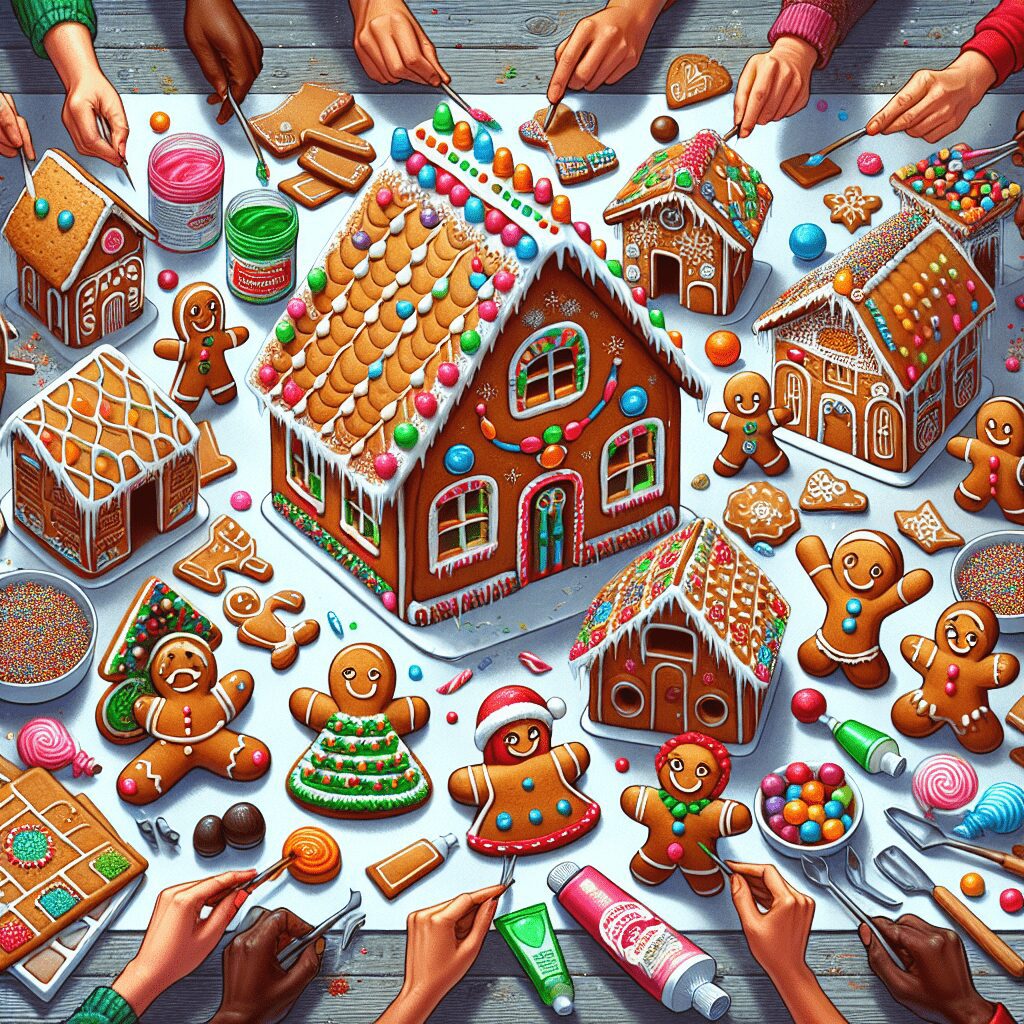 Build Your Own Gingerbread Village Kits: A Festive Tradition for All Ages