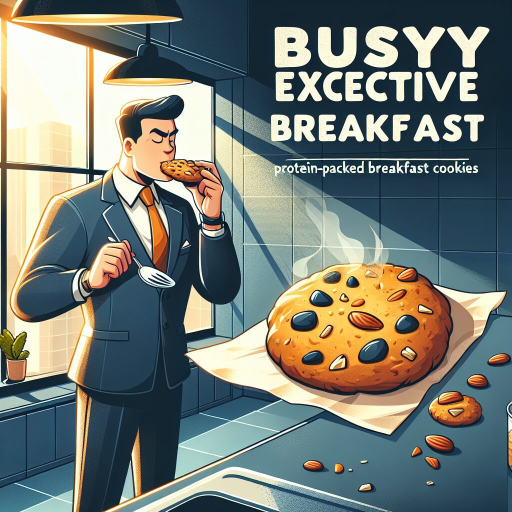 Busy Executive Breakfast: Protein-Packed Breakfast Cookies