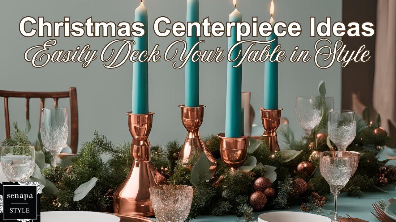 Christmas Party Ideas Christmas Centerpieces #Christmastabledécor #Christmasdecorideas #