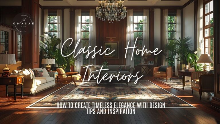 Classic Home Interiors Explained: How to Create Timeless Elegance with