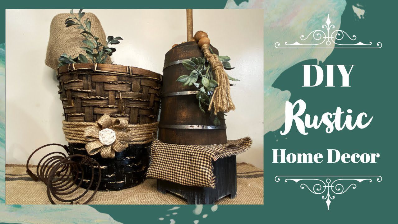 DIY Rustic Decor | Easy Flips For Home Decorating |