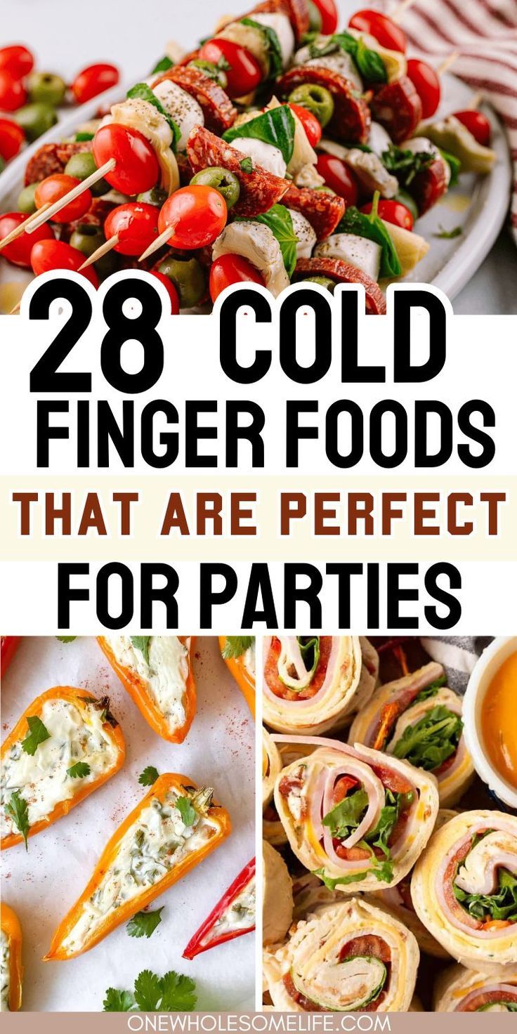 Easy Cold Appetizer Recipes