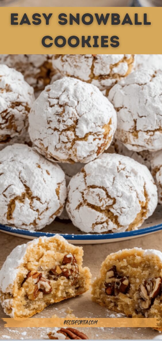 Easy Snowball Cookies