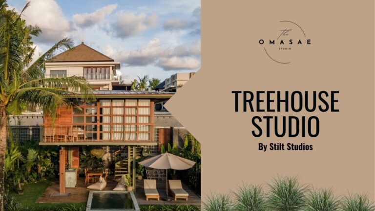 Eco Friendly Treehouse Studio: A Harmonious Blend of Japanese and Balinese