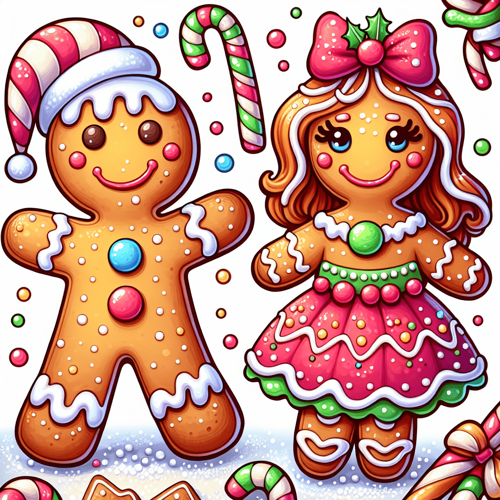 Festive Spiced Gingerbread Men and Women: A Timeless Holiday Treat