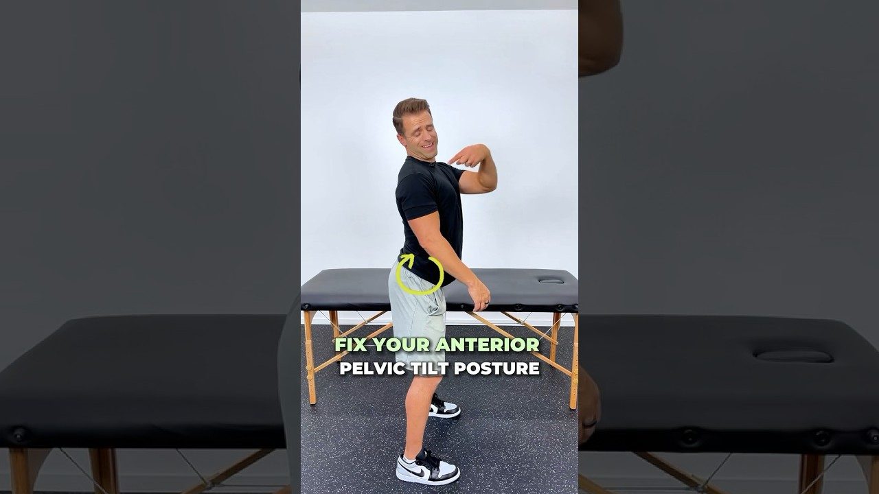 Fix Lower Back Forward Tilt Posture PERMANENTLY Just