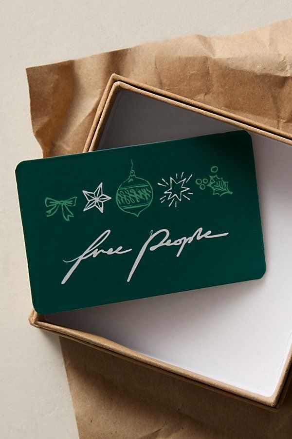 Free People Holiday Gift Card at Free People, Size: 9