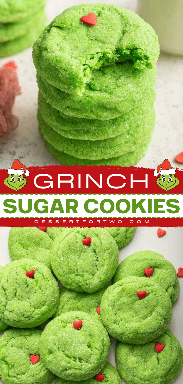 Grinch Sugar Cookies