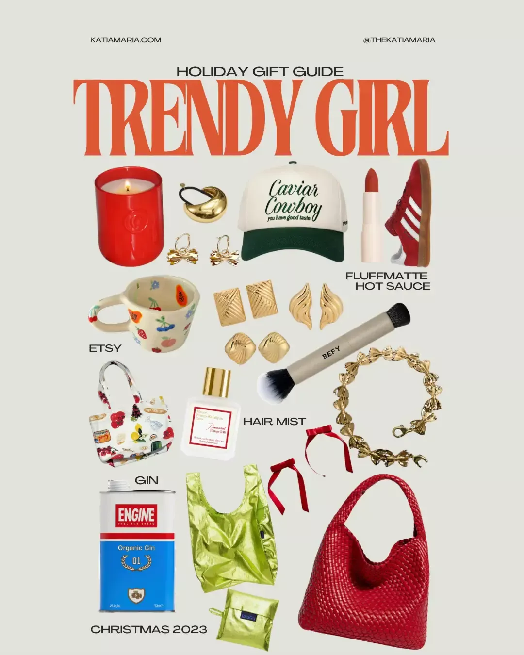 Holiday Gift Guide: Trendy Girl 🍸🍒🚀🫒🌶️ | Gallery posted by Katia Maria | Lemon8