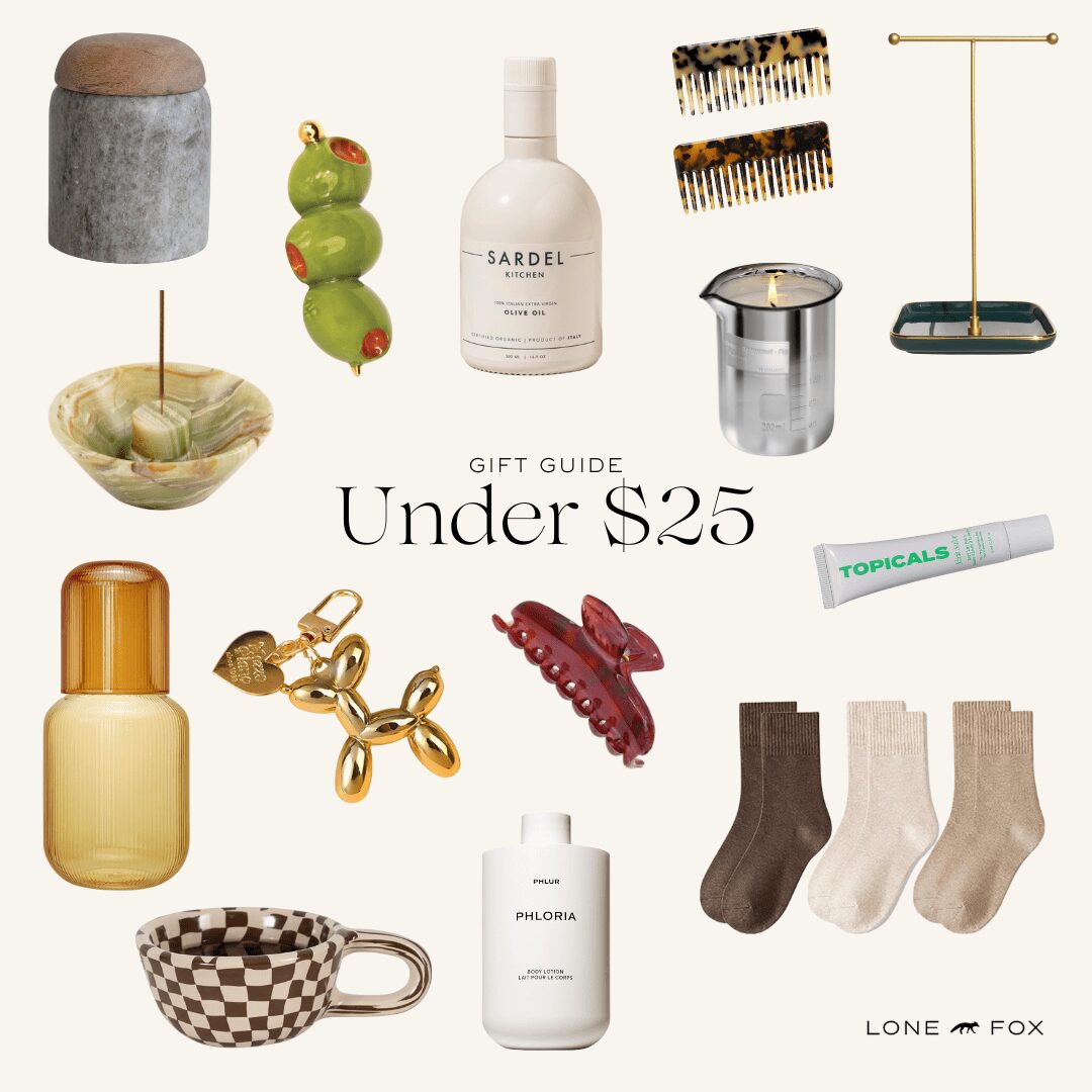 Holiday Gift Guide: Under $25