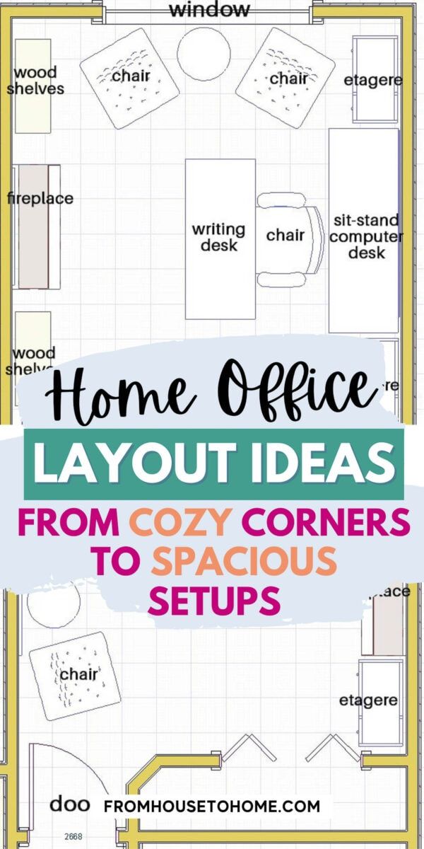 Home Office Layout Ideas | Home Office Ideas