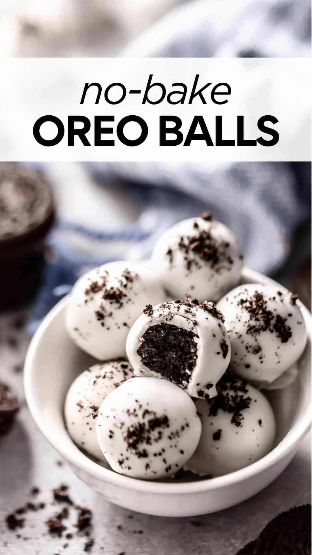 How To Make Oreo Balls (Truffles)