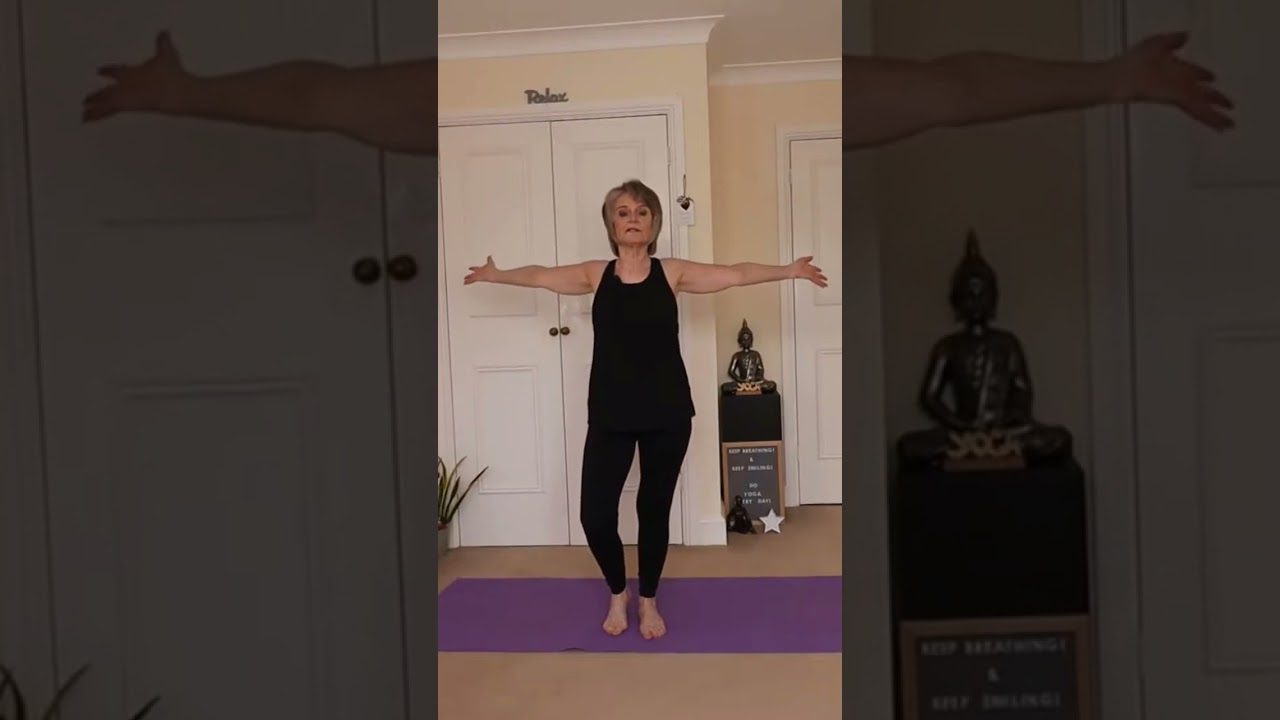 Knee Friendly Gentle Yoga Flow: No Kneeling, Side Bends, or Twists