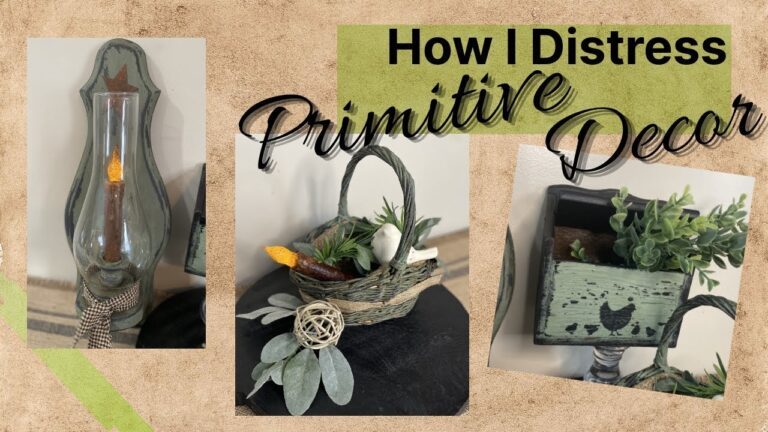 Primitive DIY Decor To Make You GREEN With Envy |