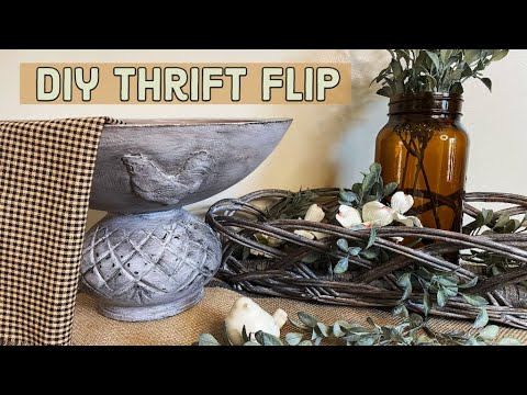 Primitive DIY | Repurposed Decor | Thrift Flip