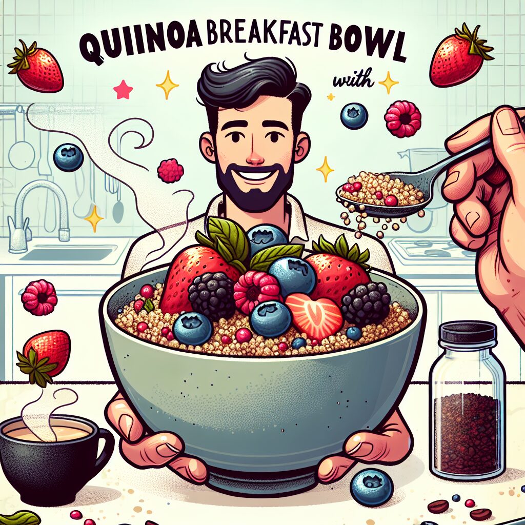 Quinoa Breakfast Bowl with Berries: A Nutritious Start to Your Day