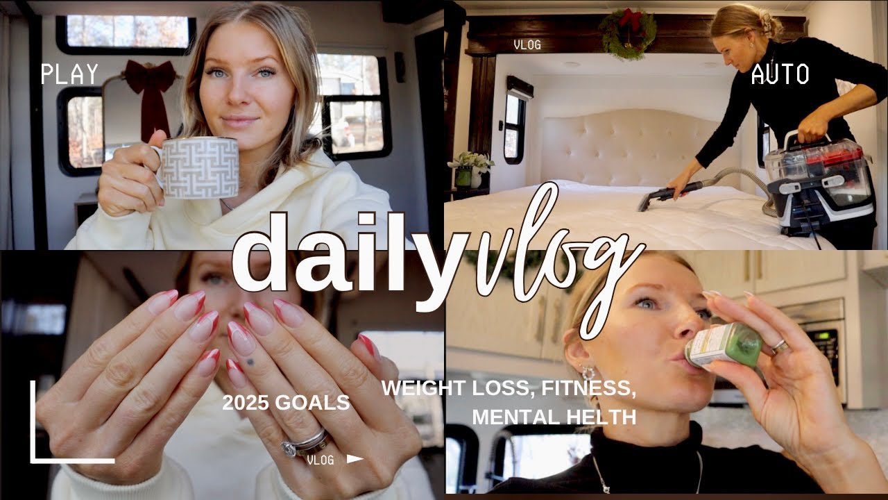 Reset & Productivity Vlog: Deep Cleaning, Health/Fitness Goals +